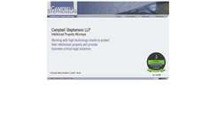 Desktop Screenshot of cspatents.com